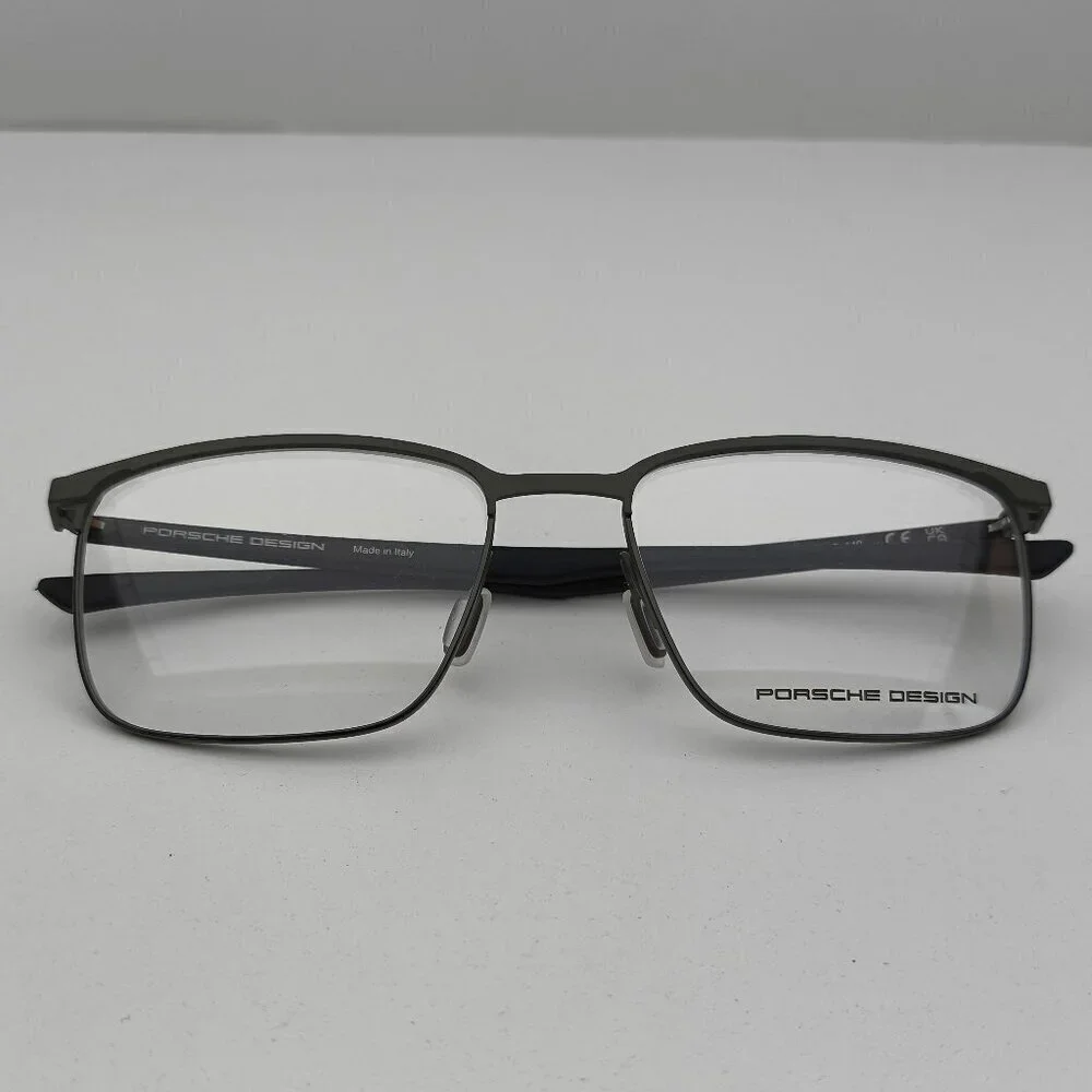 🕶️Made in Italy! Porsche Design P8753 Grey Eyeglasses 55/18 140 /EUM169🕶️